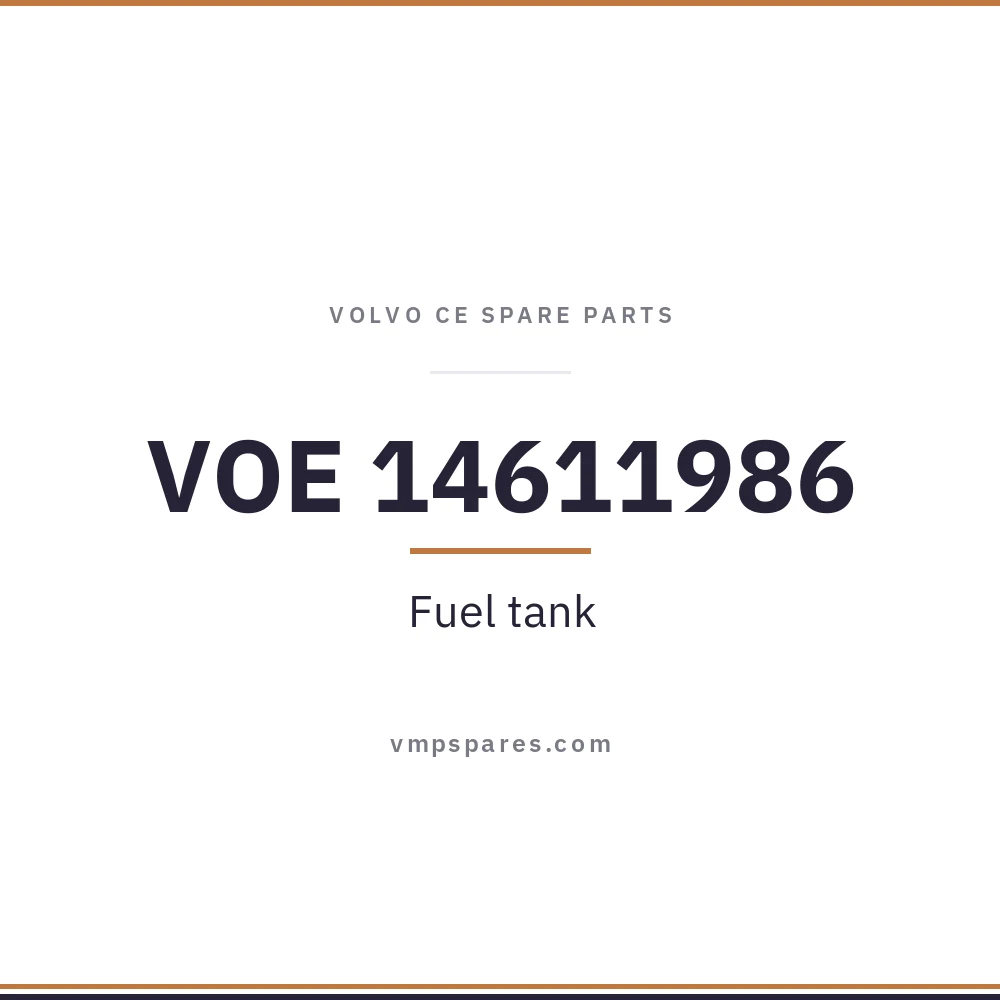 VOE 14611986 – Fuel tank