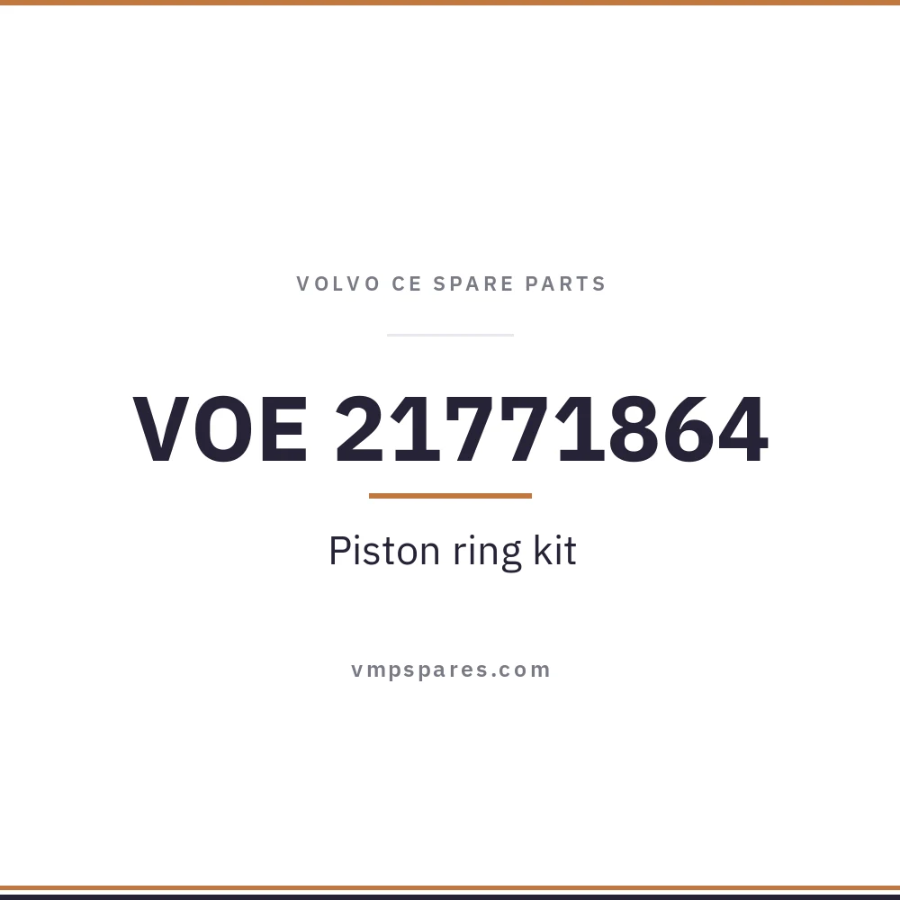 VOE 21771864 – Piston ring kit