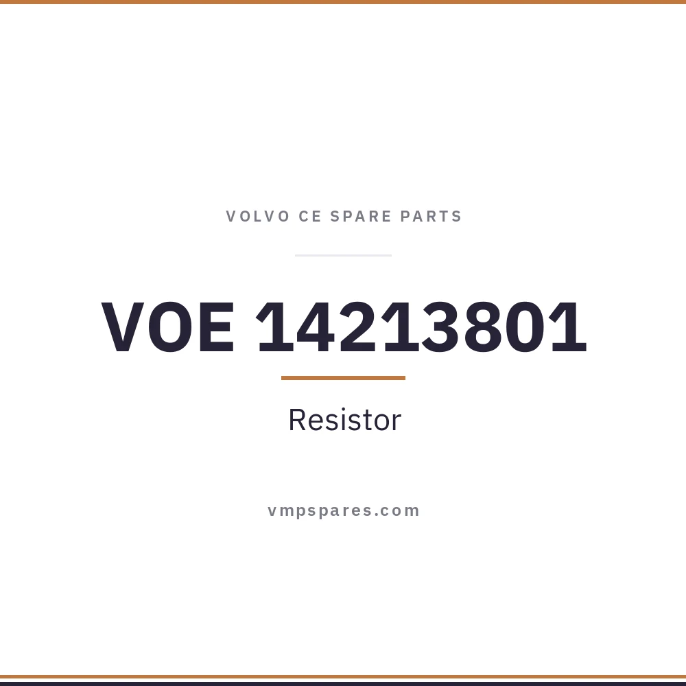 VOE 14213801 – Resistor