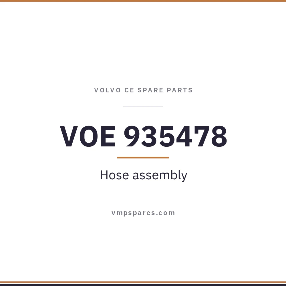 VOE 935478 – Hose assembly