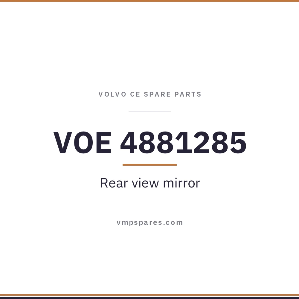 VOE 4881285 – Rear view mirror