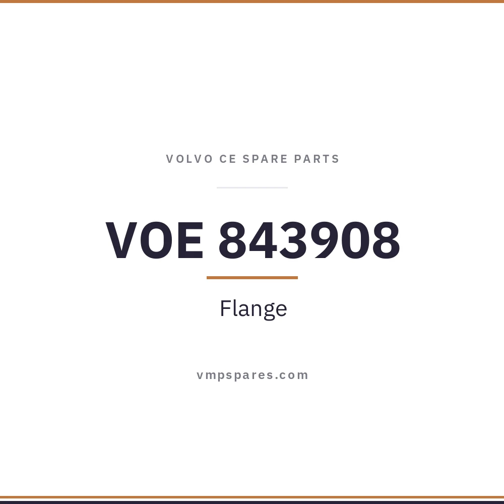 VOE 843908 – Flange