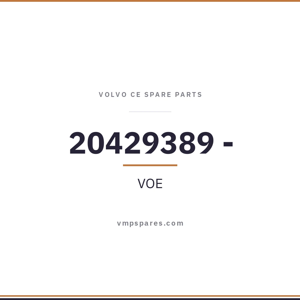 VOE 20429389 –