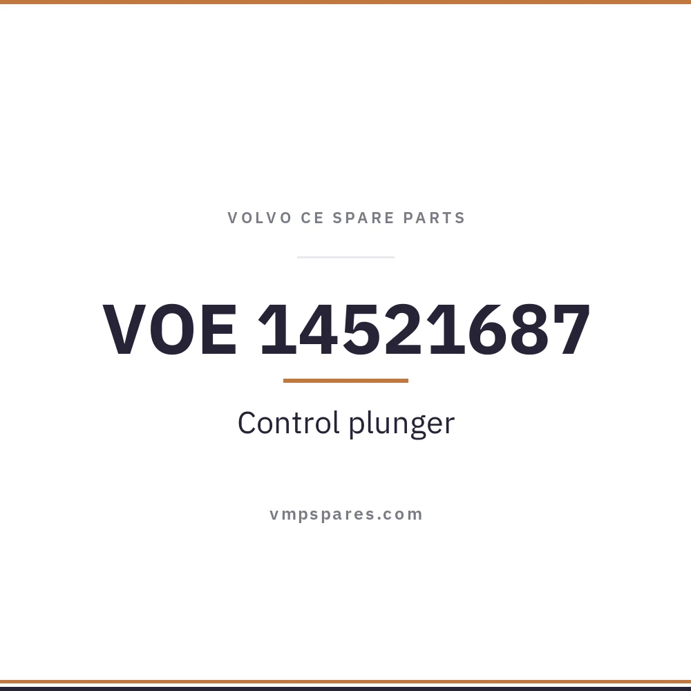 VOE 14521687 – Control plunger