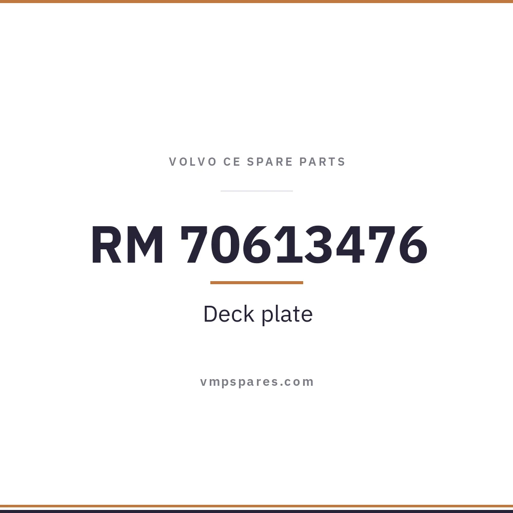 RM 70613476 – Deck plate