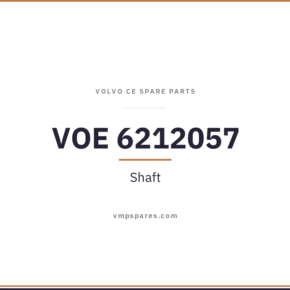 VOE 6212057 – Shaft