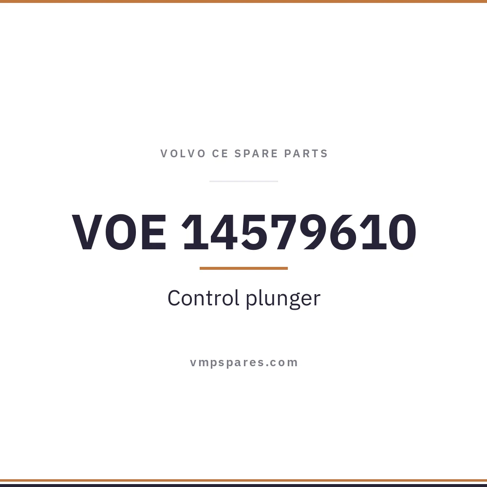 VOE 14579610 – Control plunger