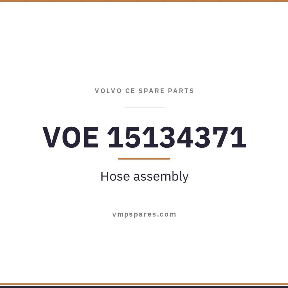 VOE 15134371 – Hose assembly