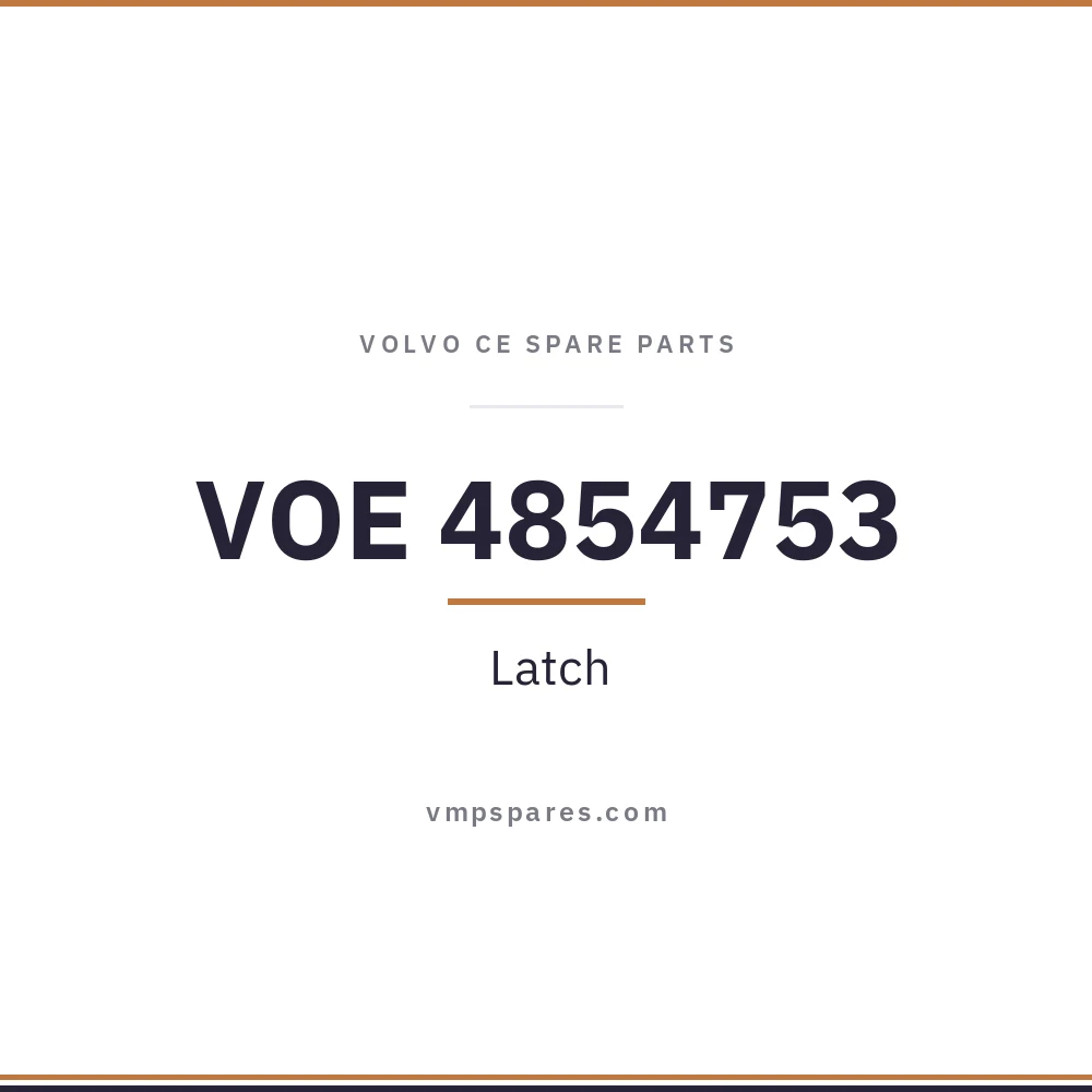 VOE 4854753 – Latch