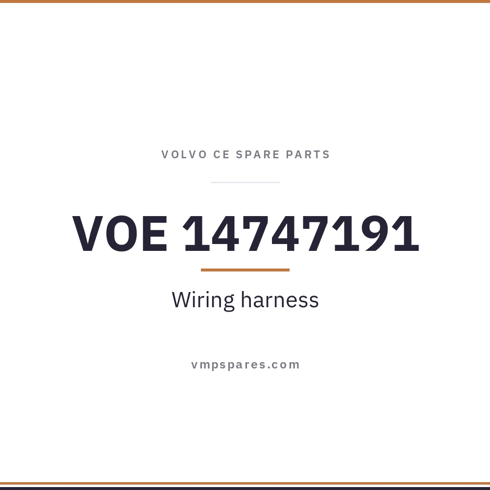 VOE 14747191 – Wiring harness