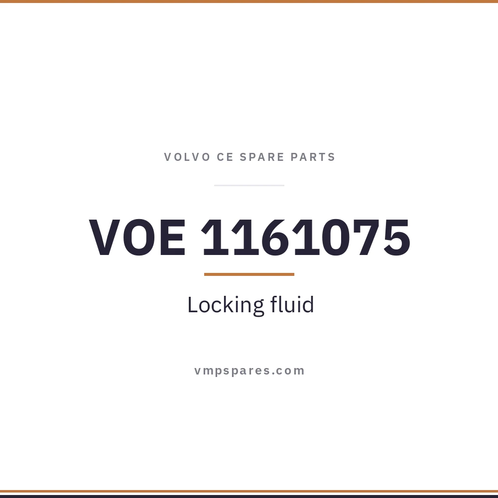 VOE 1161075 – Locking fluid