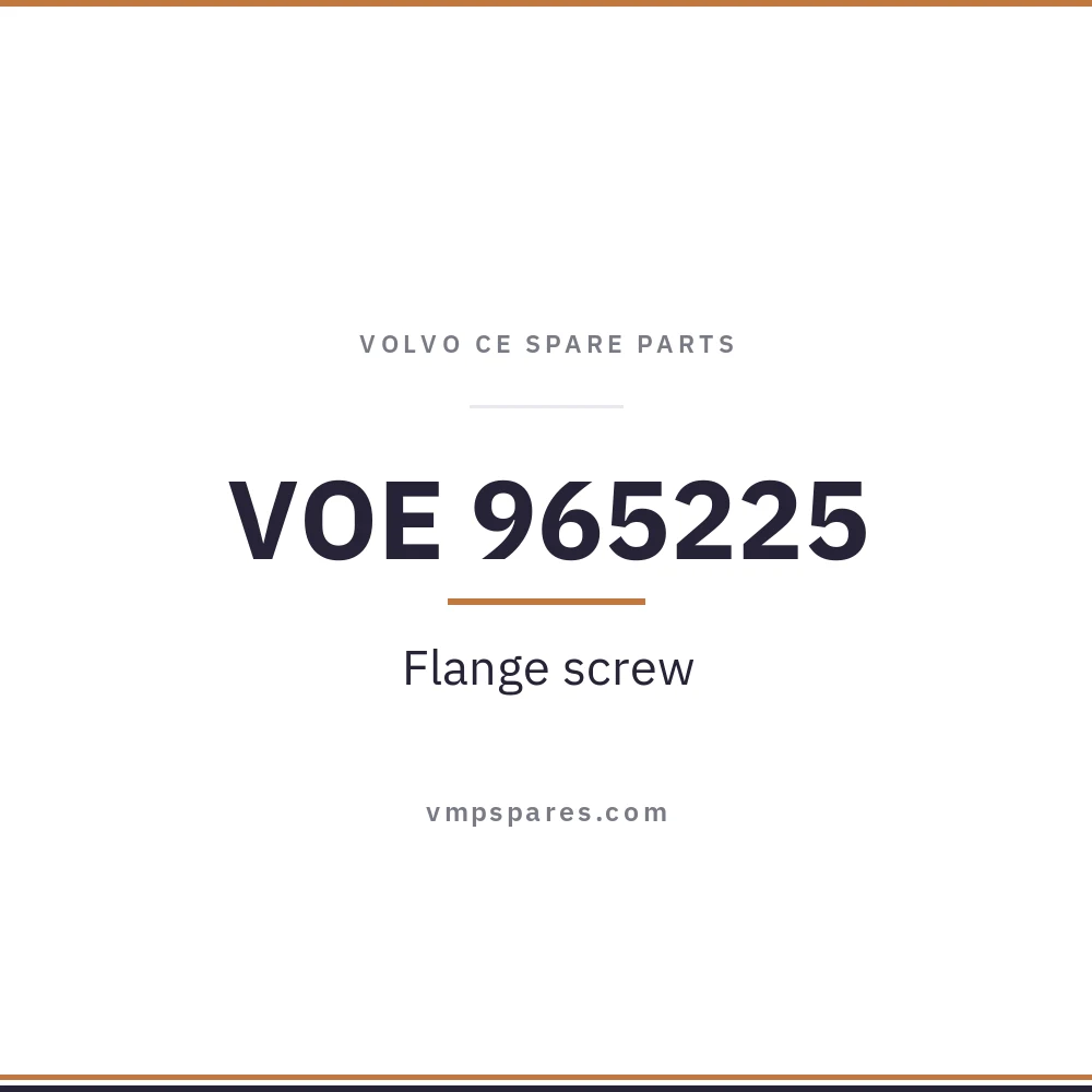 VOE 965225 – Flange screw