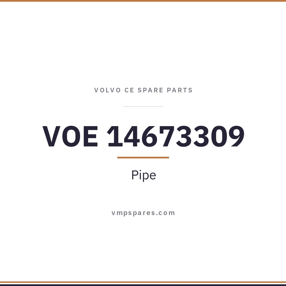 VOE 14673309 – Pipe