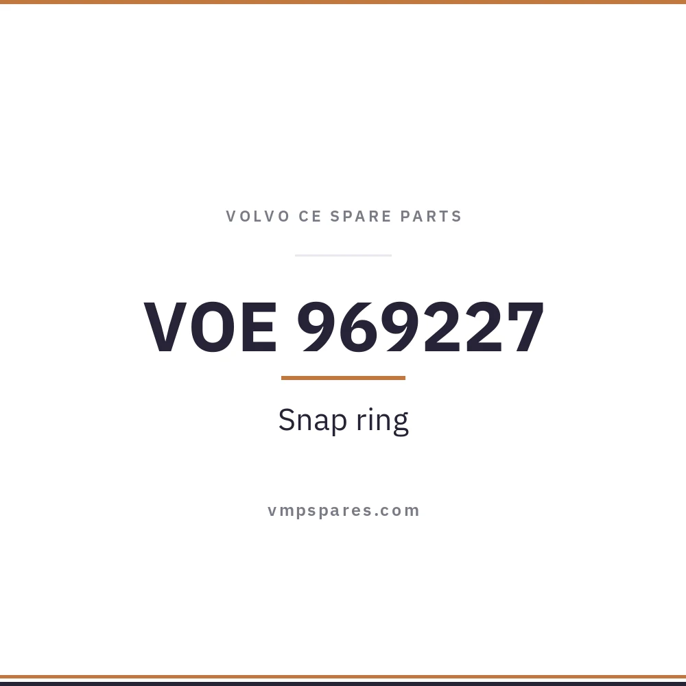 VOE 969227 – Snap ring