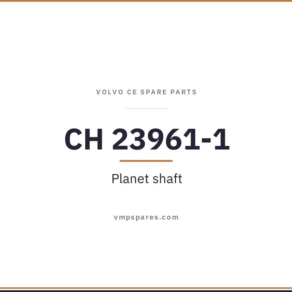CH 23961-1 – Planet shaft