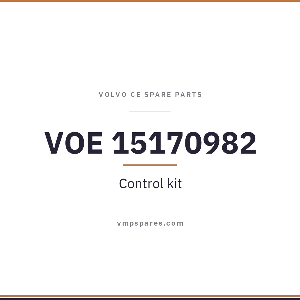VOE 15170982 – Control kit