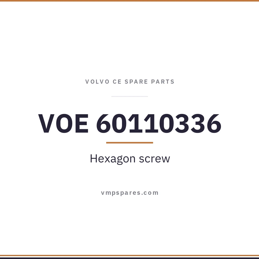 VOE 60110336 – Hexagon screw