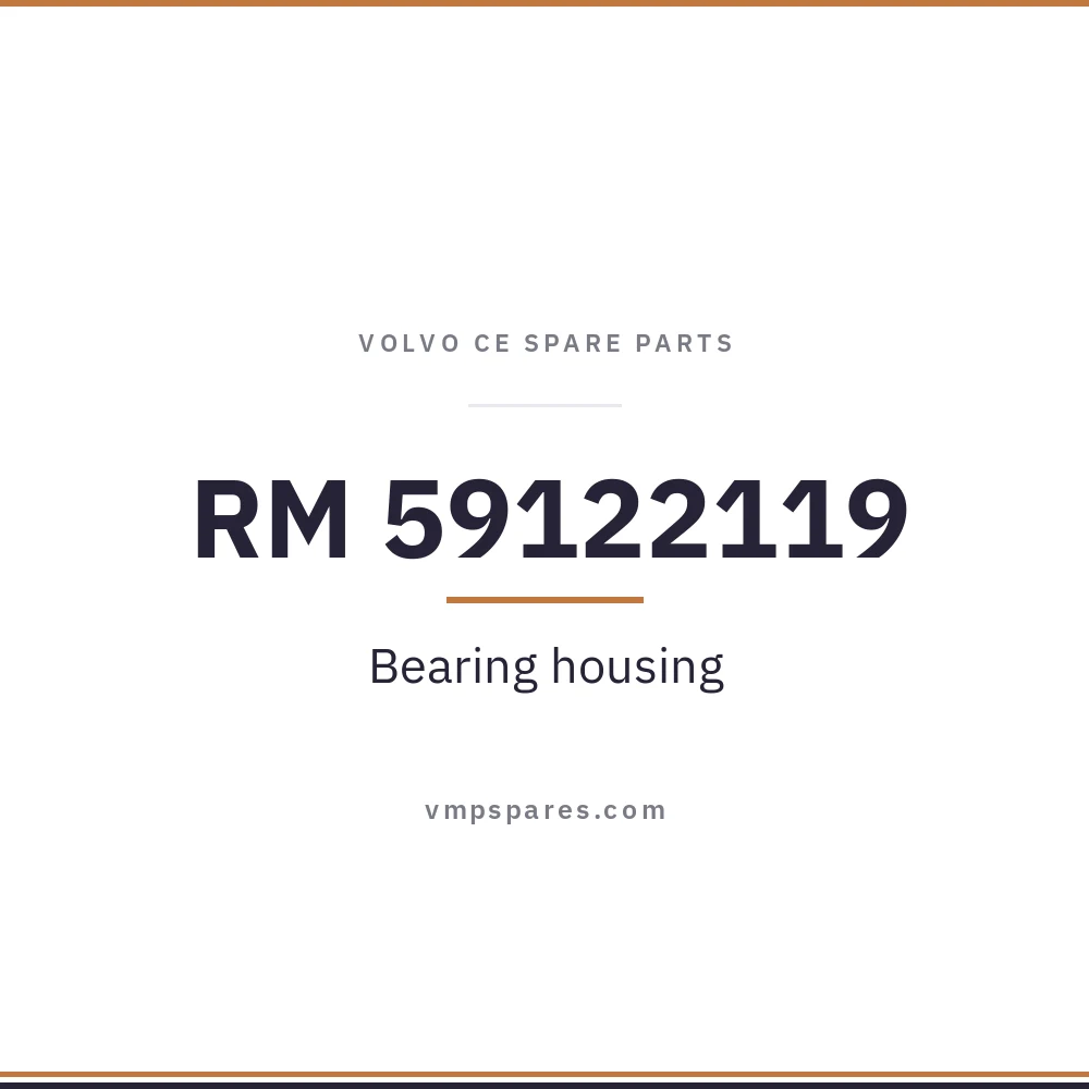 RM 59122119 – Bearing housing