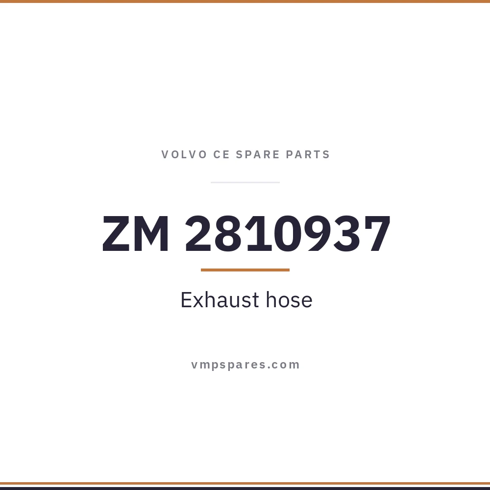 ZM 2810937 – Exhaust hose