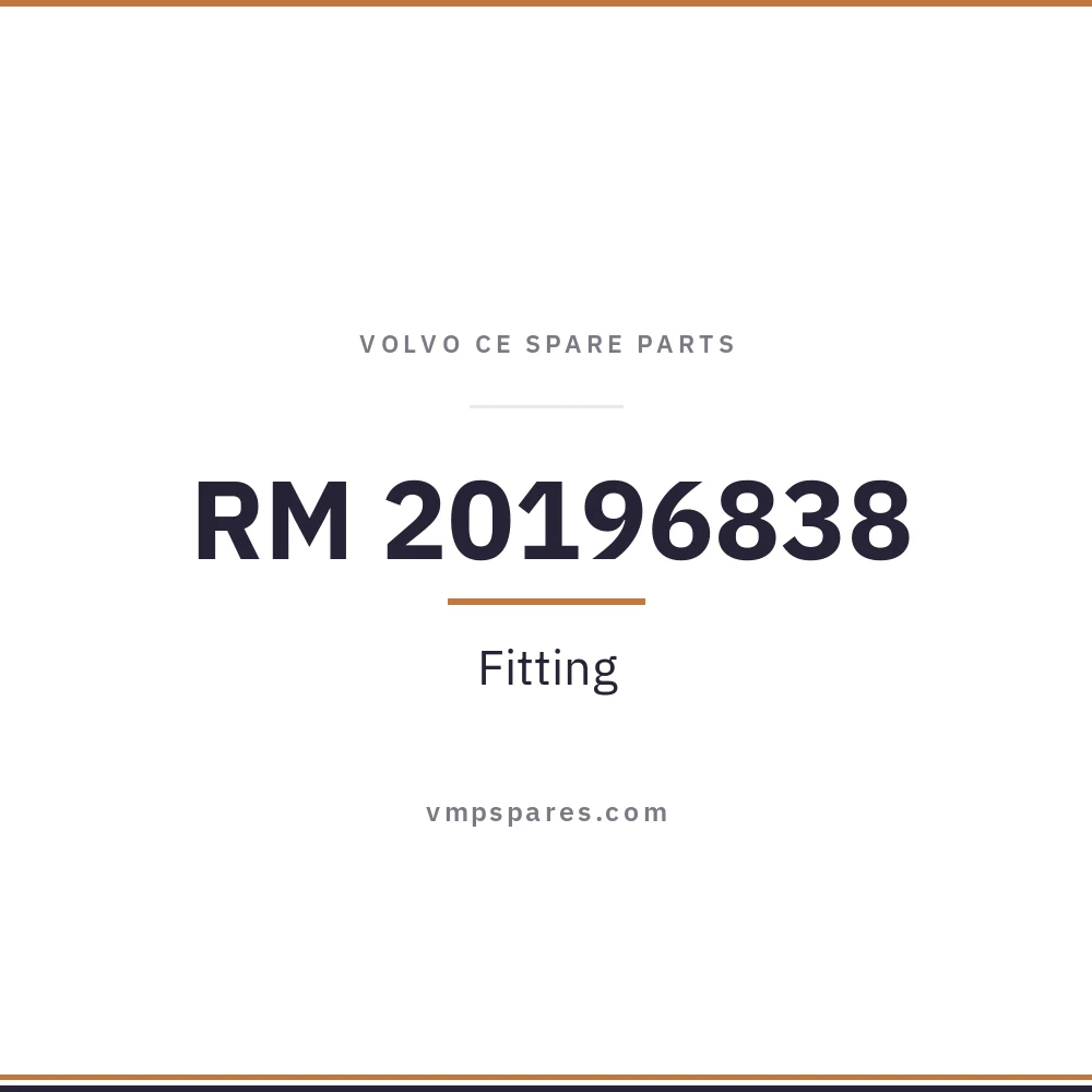RM 20196838 – Fitting