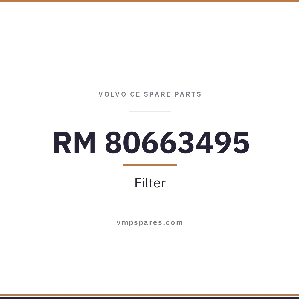 RM 80663495 – Filter
