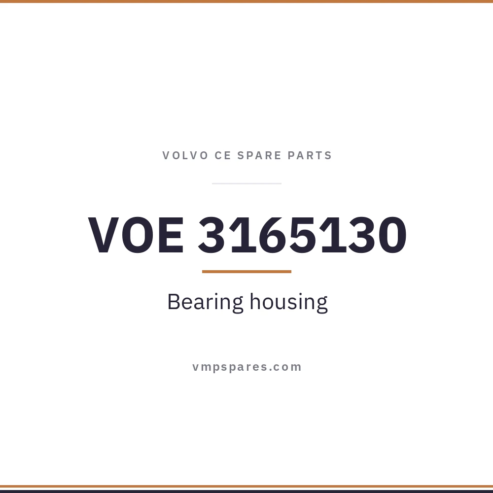 VOE 3165130 – Bearing housing