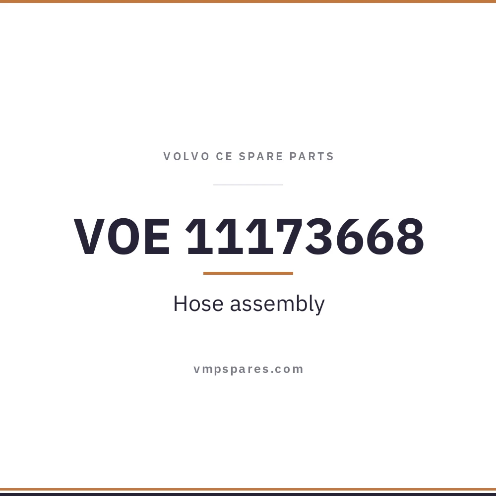 VOE 11173668 – Hose assembly