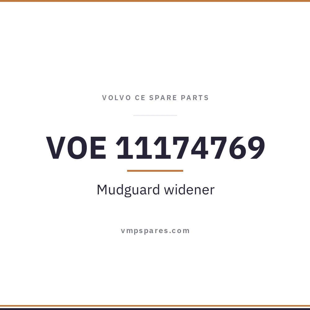 VOE 11174769 – Mudguard widener