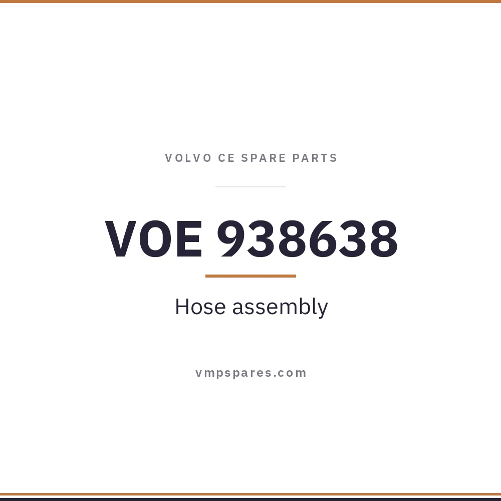 VOE 938638 – Hose assembly