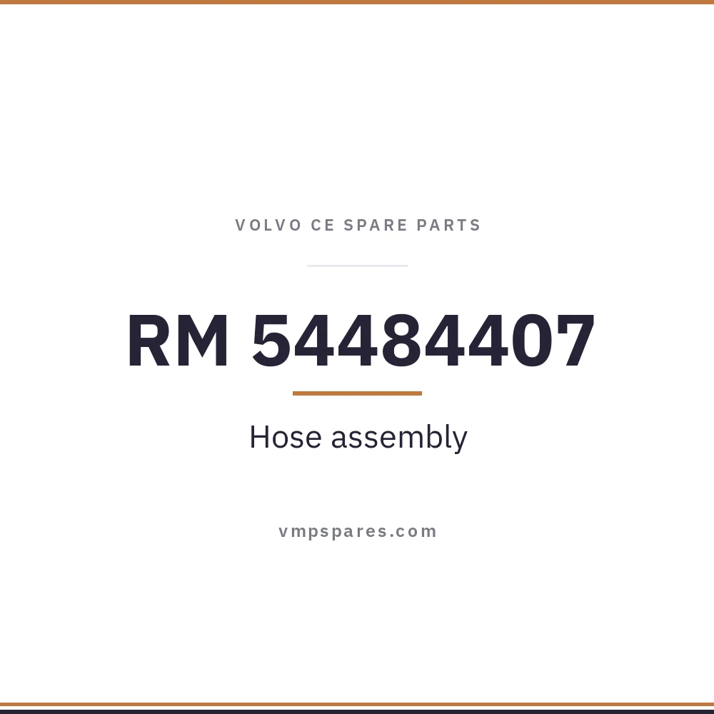 RM 54484407 – Hose assembly