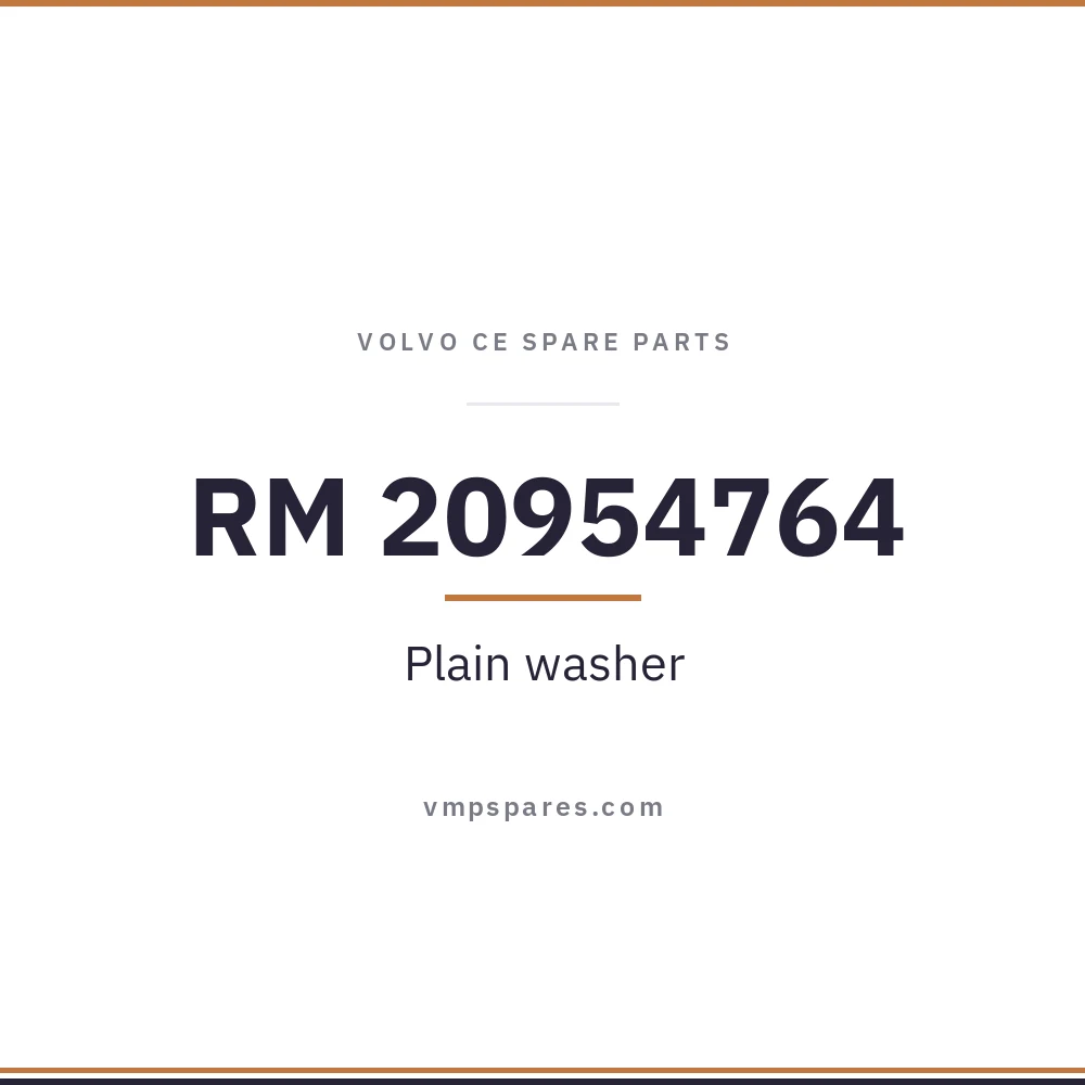 RM 20954764 – Plain washer