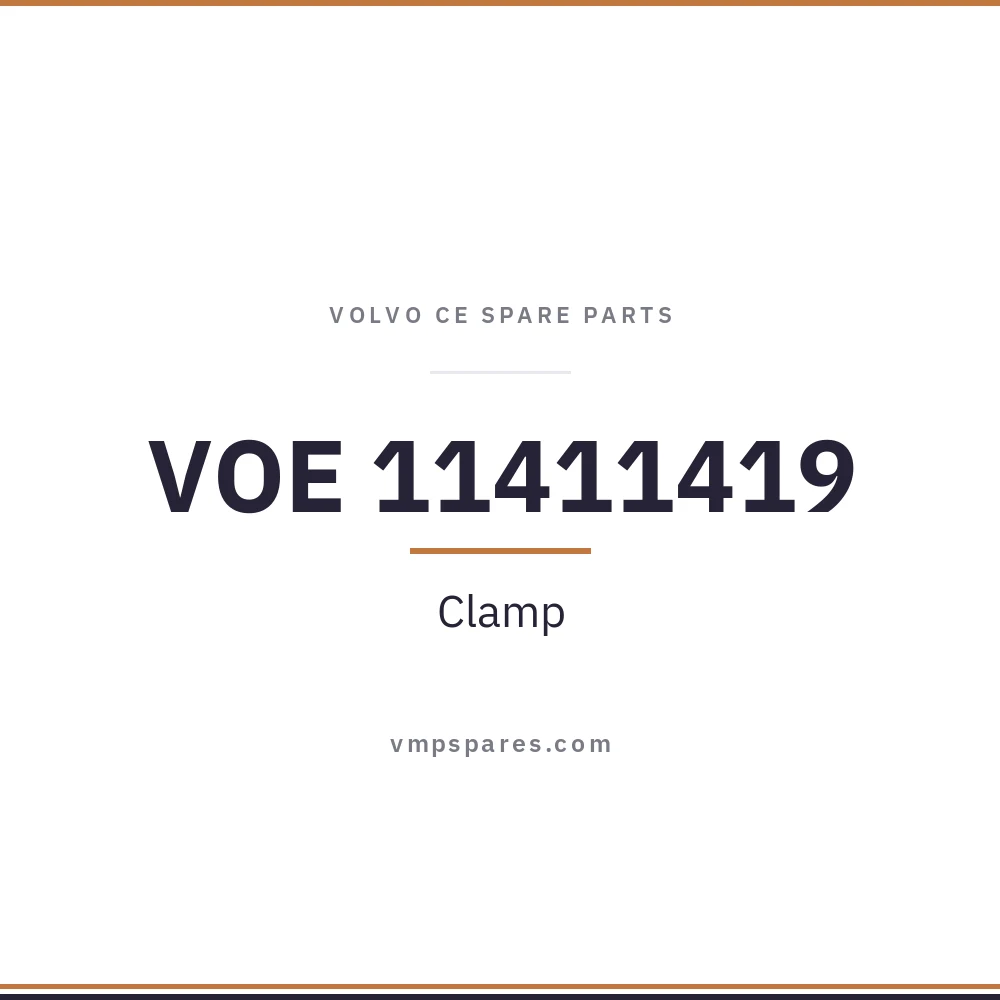 VOE 11411419 – Clamp