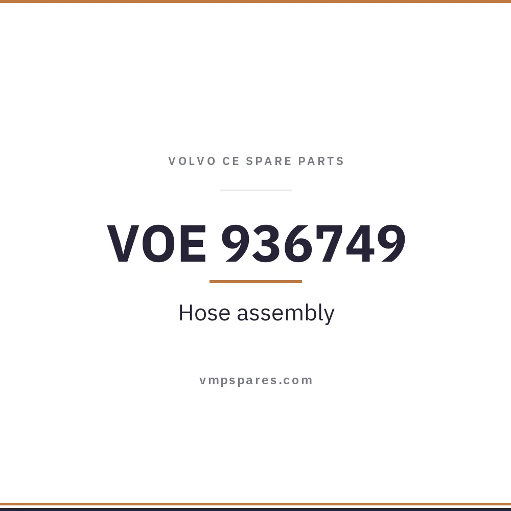 VOE 936749 – Hose assembly
