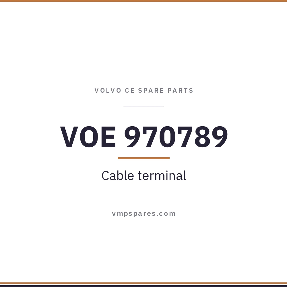 VOE 970789 – Cable terminal