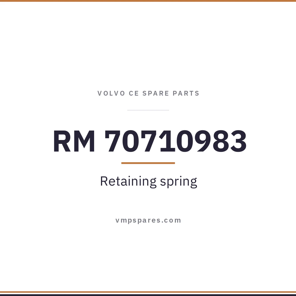 RM 70710983 – Retaining spring