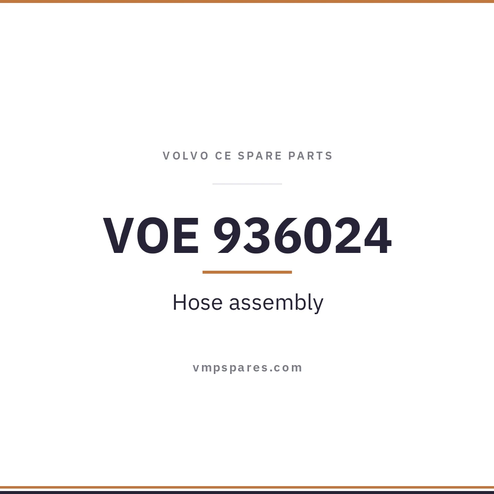 VOE 936024 – Hose assembly