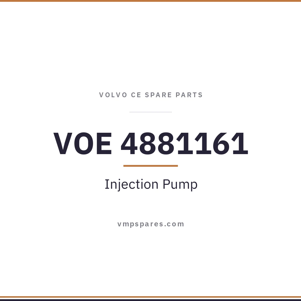 VOE 4881161 – Injection Pump