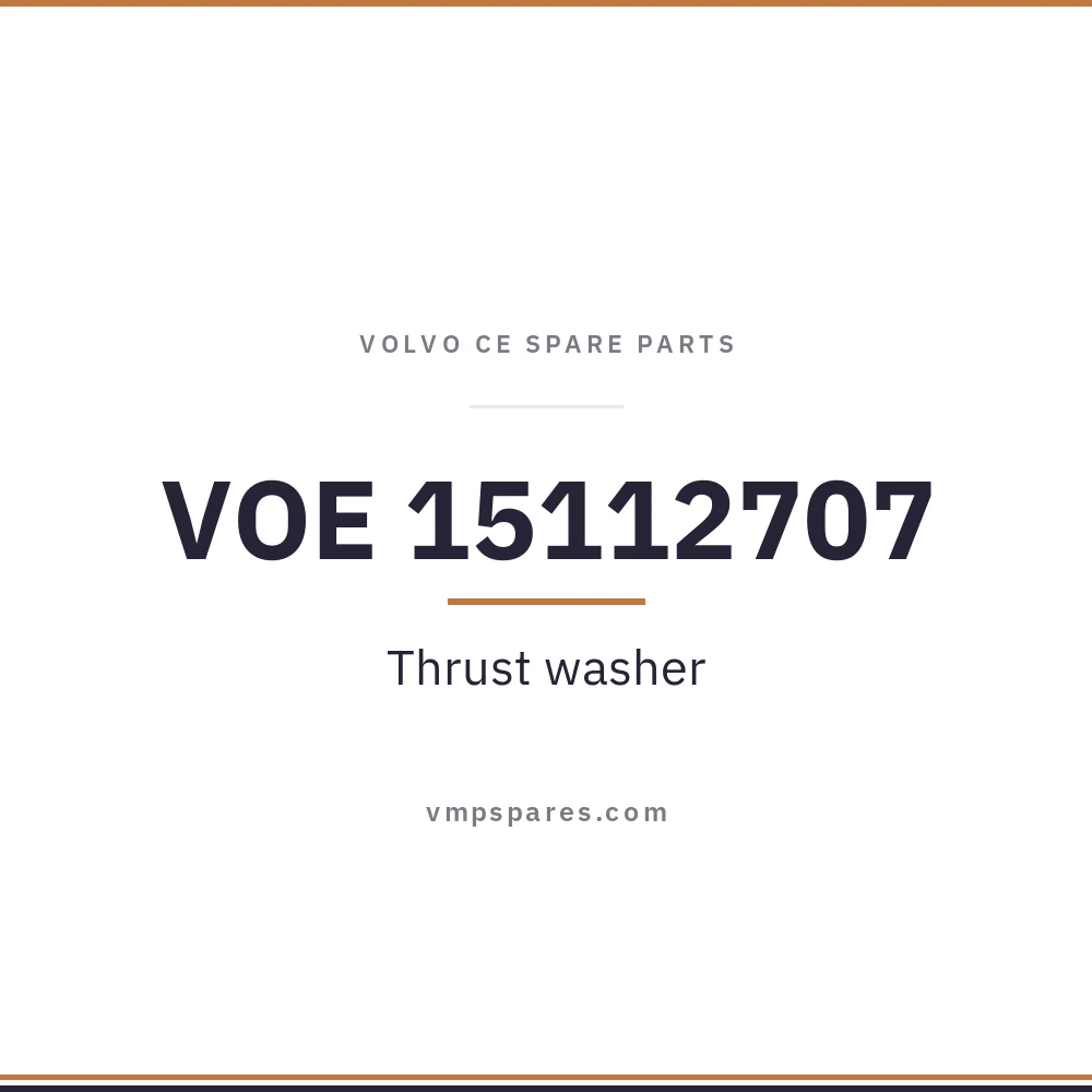 VOE 15112707 – Thrust washer