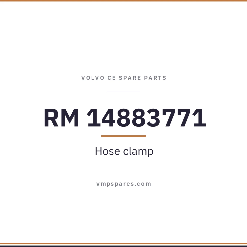 RM 14883771 – Hose clamp