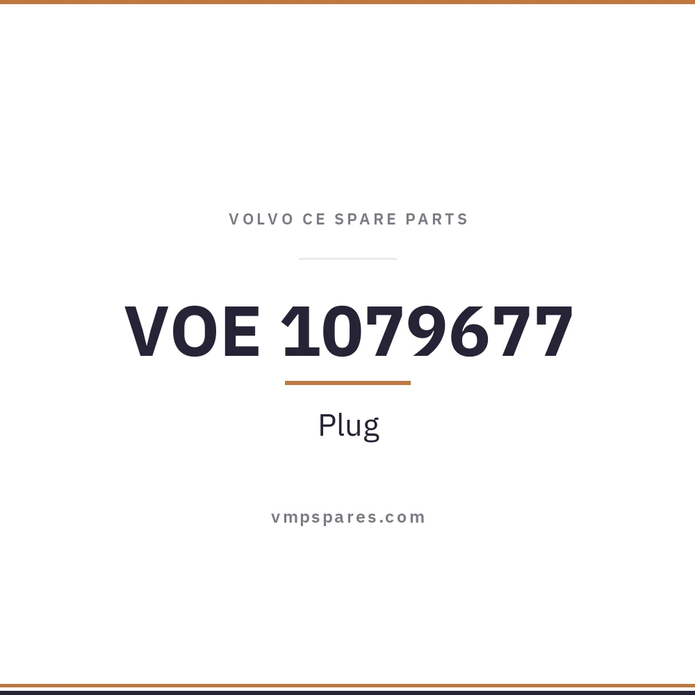 VOE 1079677 – Plug