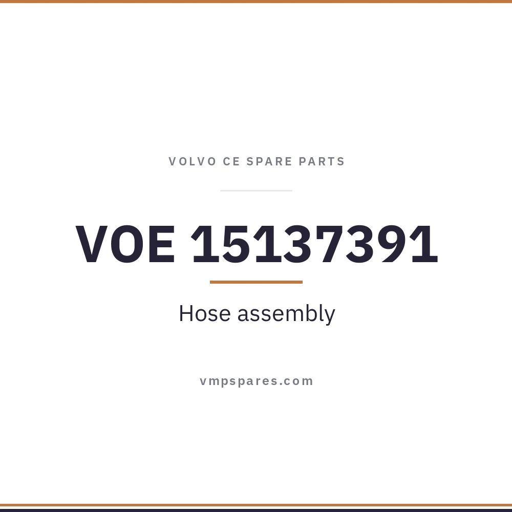 VOE 15137391 – Hose assembly