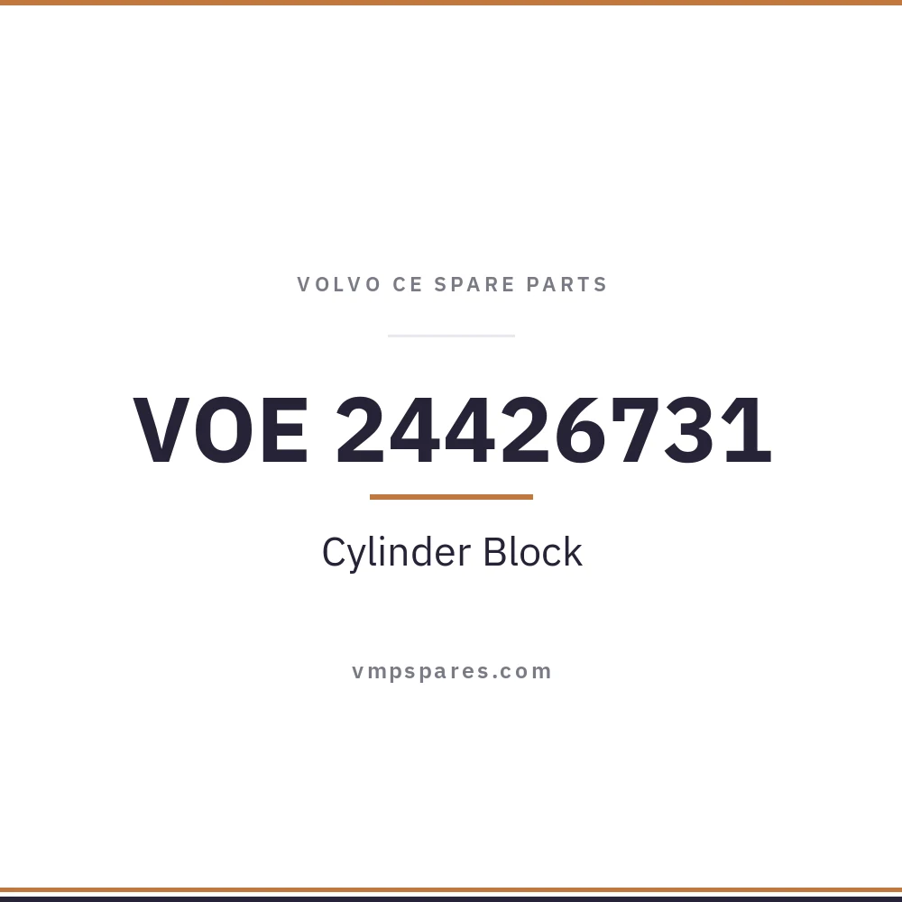 VOE 24426731 – Cylinder Block