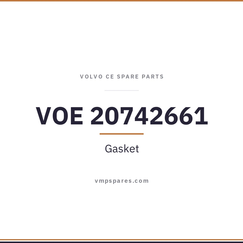 VOE 20742661 – Gasket