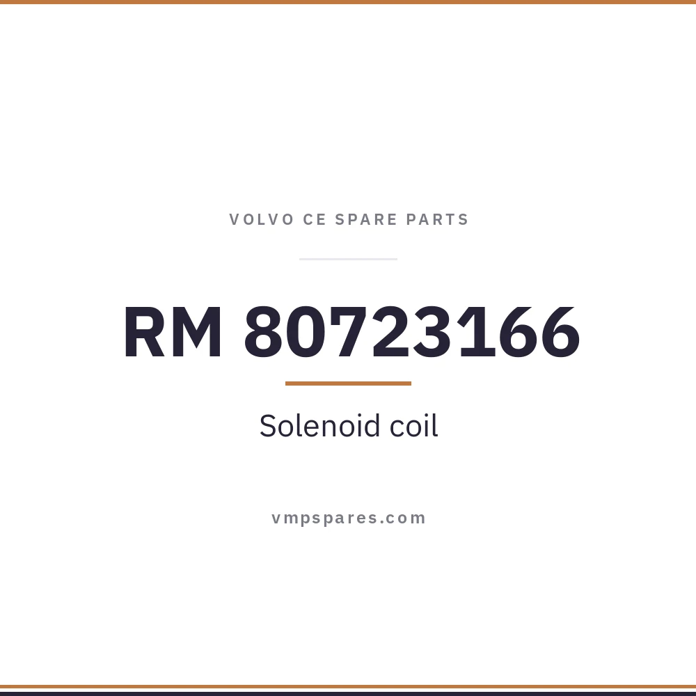 RM 80723166 – Solenoid coil