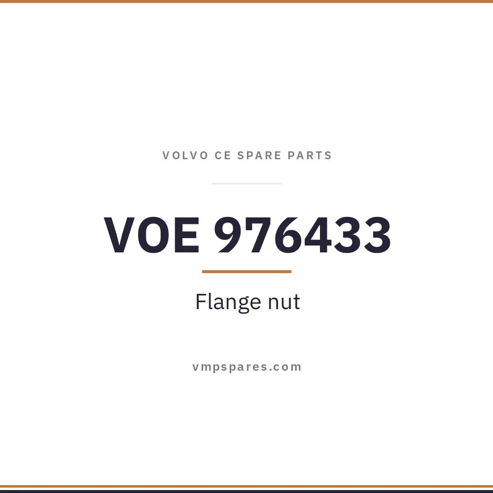 VOE 976433 – Flange nut