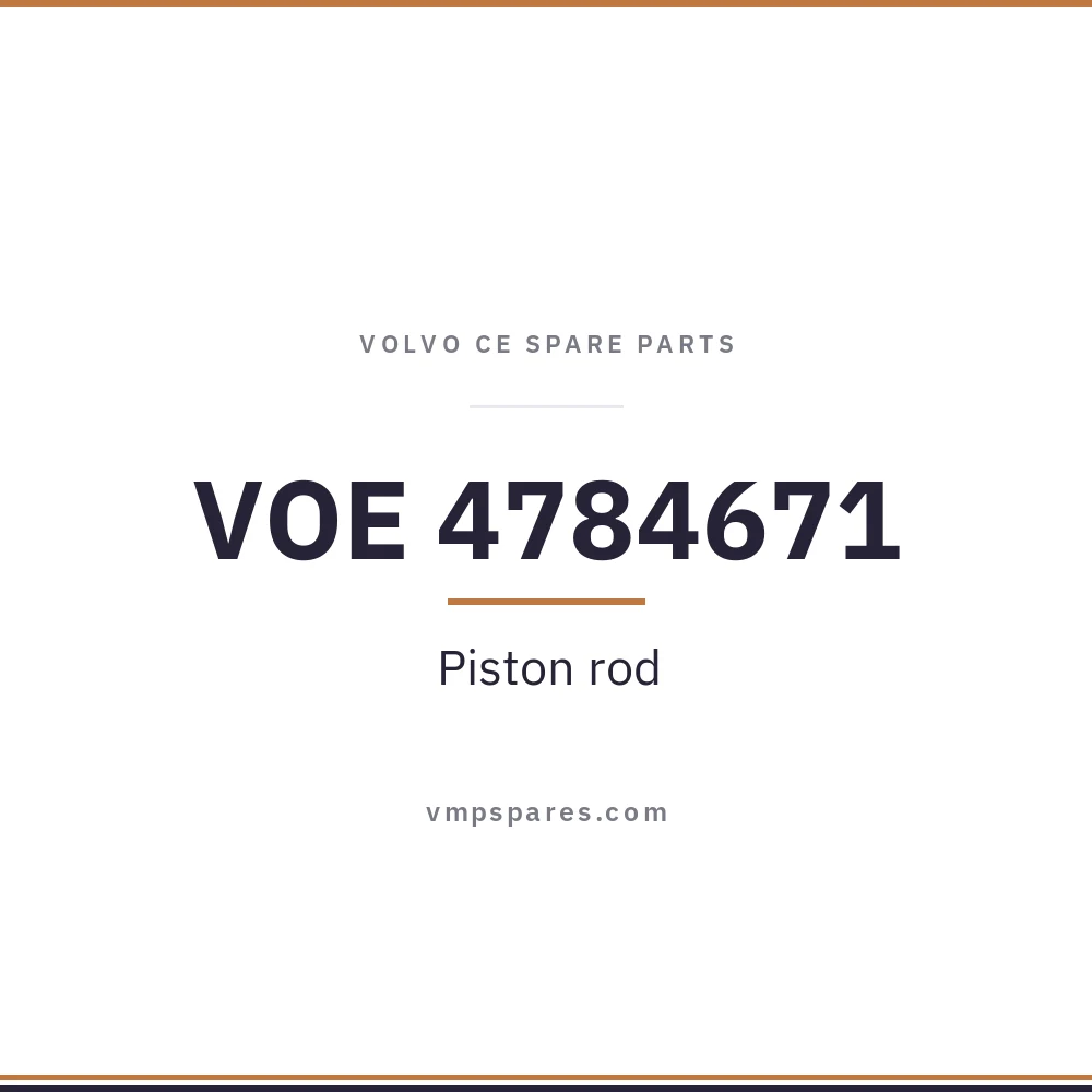 VOE 4784671 – Piston rod