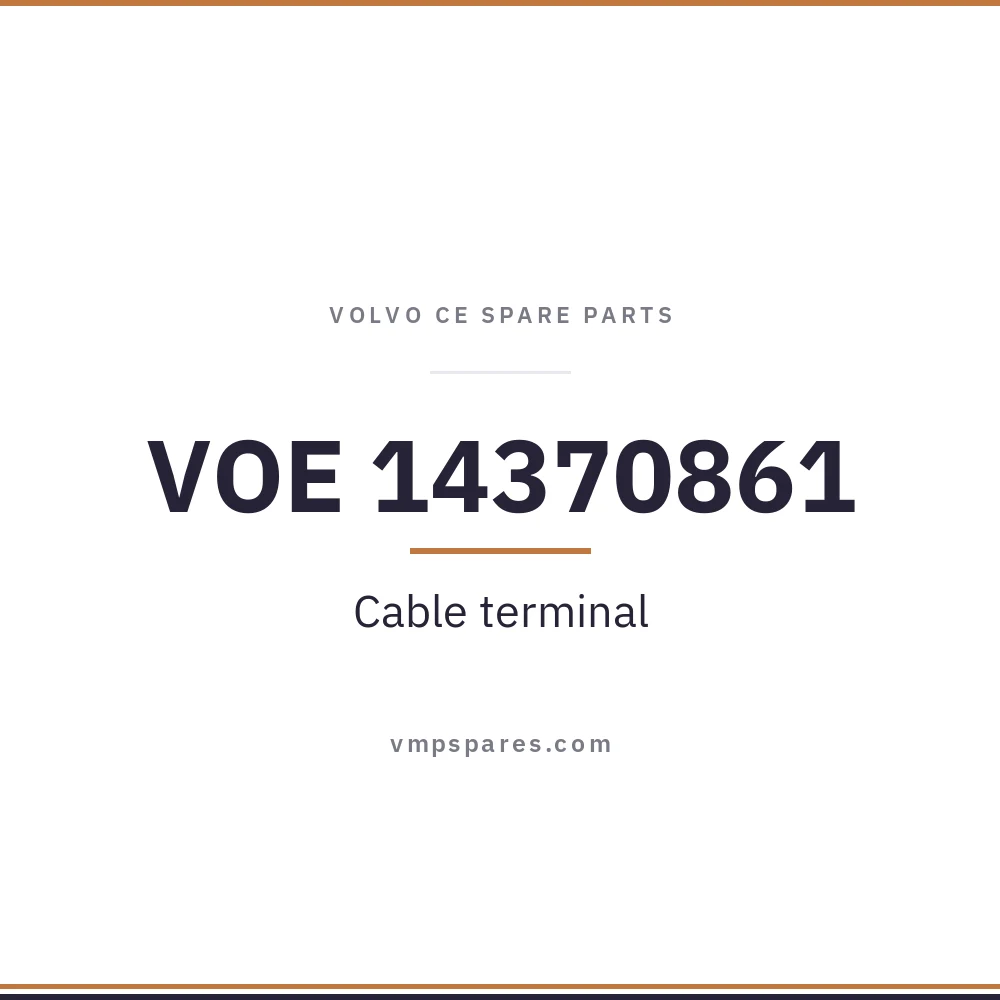 VOE 14370861 – Cable terminal
