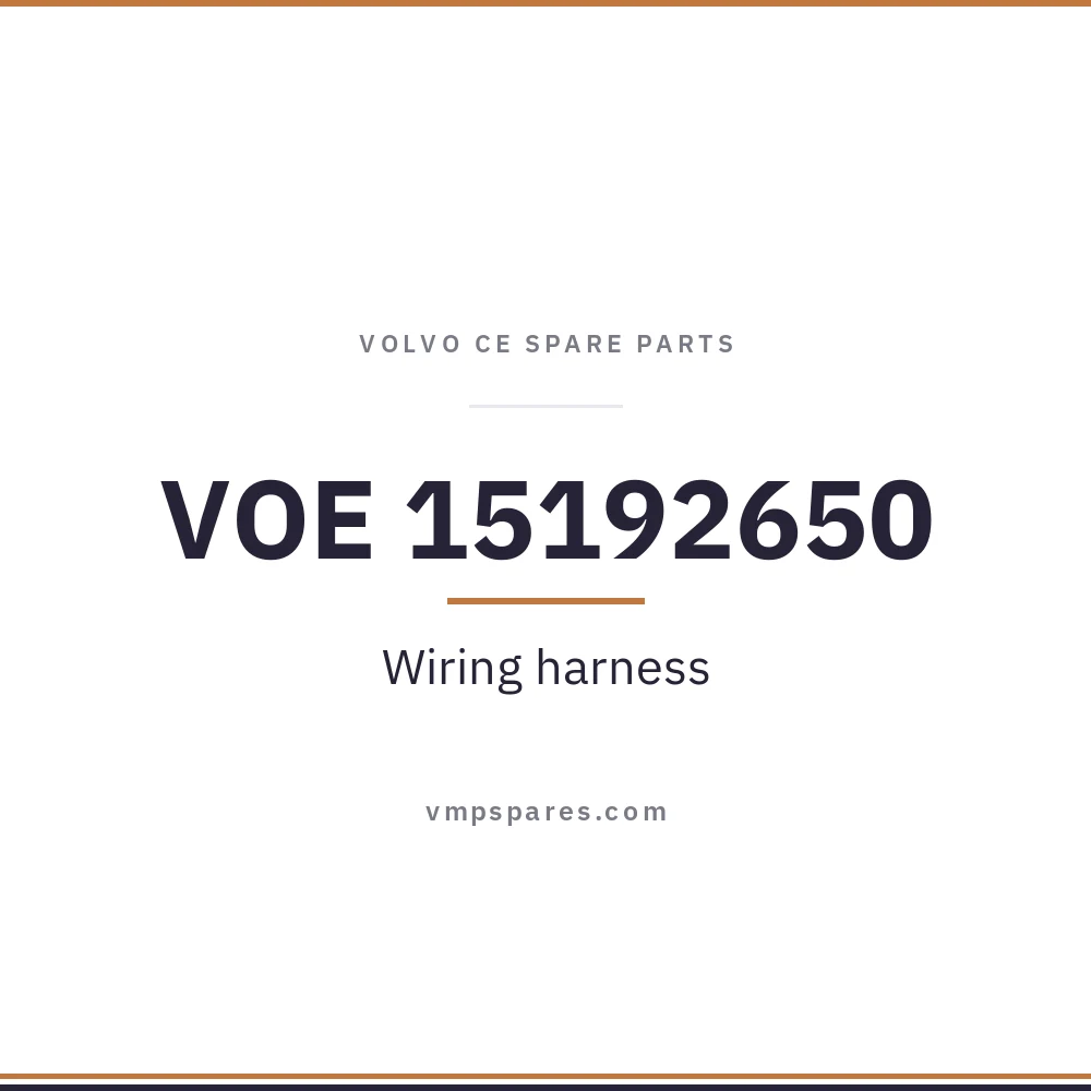 VOE 15192650 – Wiring harness