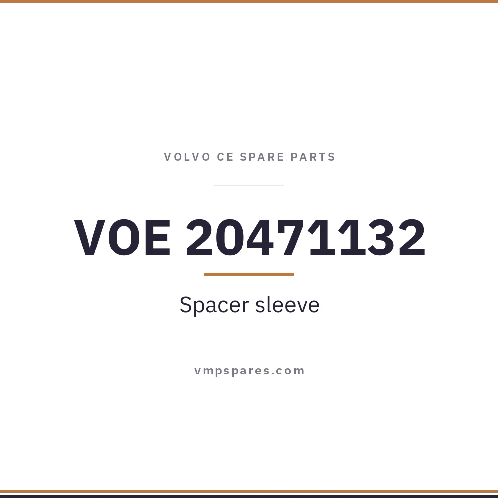 VOE 20471132 – Spacer sleeve