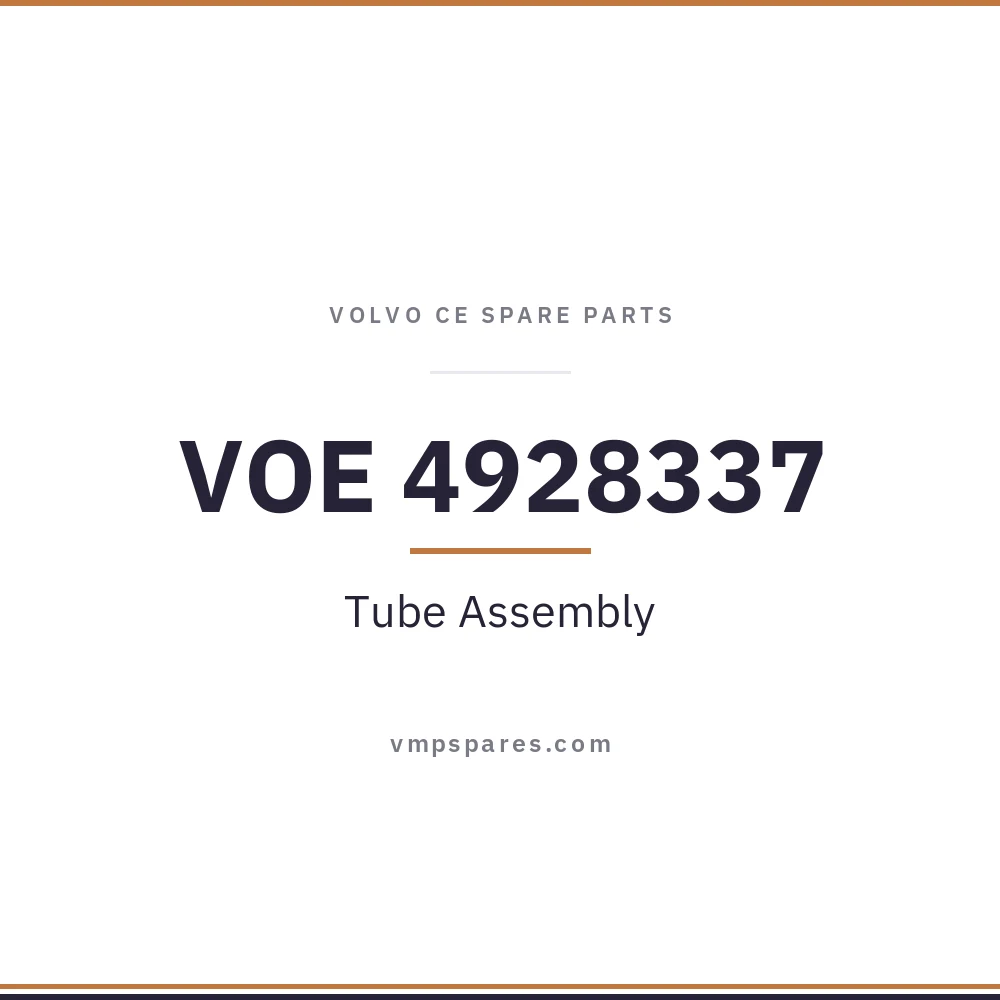 VOE 4928337 – Tube Assembly
